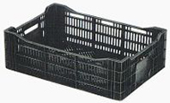 Vented plastic crates by plastic 2 go indonesia - better by design!